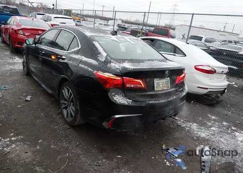 2020 Acura Tlx Tech Package z USA, uszkodzony, nr VIN 19UUB3F47LA003775